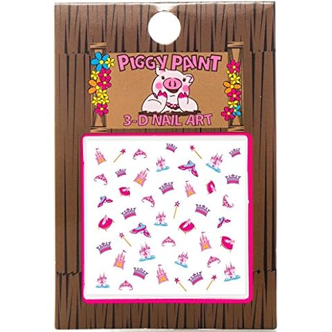 Piggy Paint Women's 3D Princess Nail Art Cover