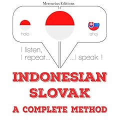 Couverture de Indonesian &ndash; Slovak. A complete method