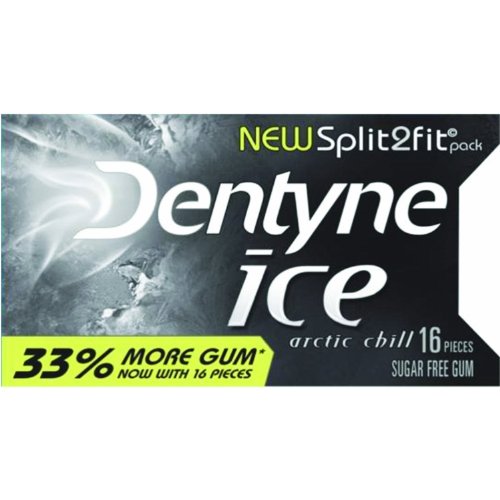 Dentyne Ice Split2Fit Arctic Chill Sugar Free Gum - 16 CT