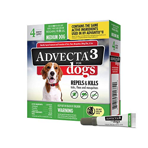 image for Advecta Ultra Flea and Tick Topical Treatment, Flea and Tick Control F