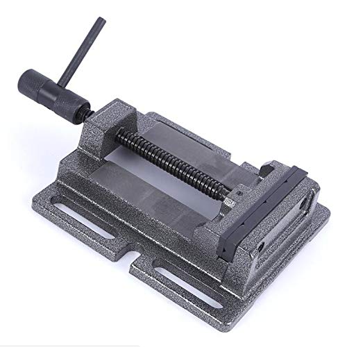 KATSU Bohrmaschinenschraubstock 150mm, Professionelle Deutsche Säulenbohrer Tischklemme für Werkstatt und Fräsbohrmaschinen 4022746