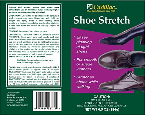 Cadillac Shoe Stretch Spray - Professional Boot & Shoe Stretcher & Softener For Women And Men thumb #1