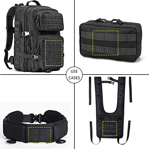 MOLLE-Gurte mit Schnappverschluss, taktischer Molle-Gurt, Molle-Panel-Riemen, Zubehör – Ansicht 5