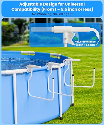 Soporte ajustable para cubierta solar piscina 5-pack miniatura 4