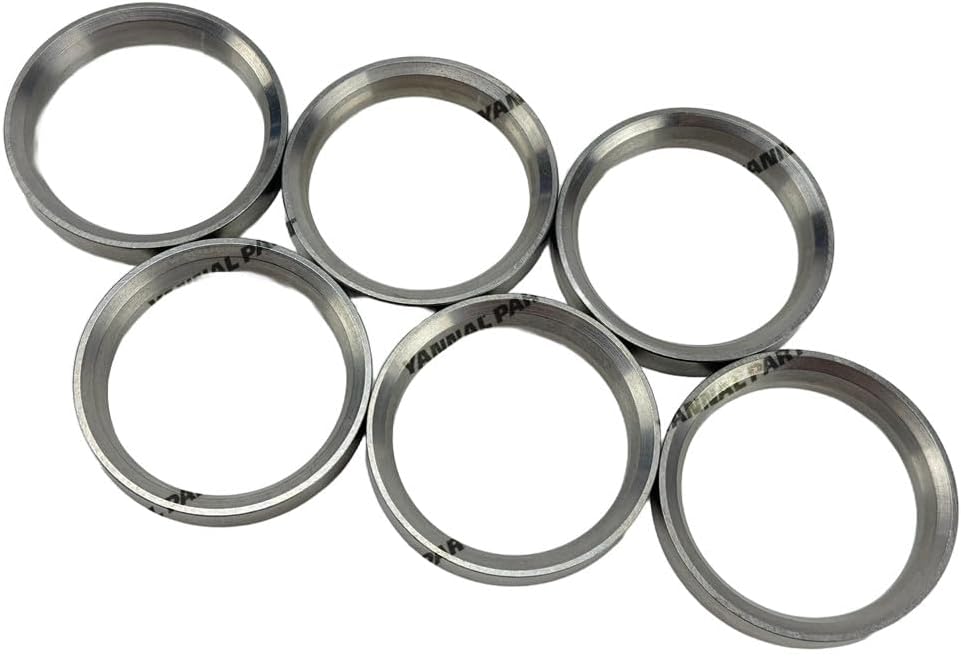 6 PC EK100 K13D EK130 Intake Valve Seat Suitable for Hino Engine Part 11131-1260