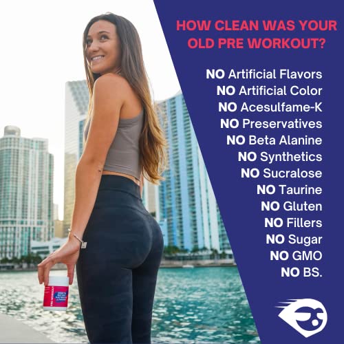 Pre Workout Pills - Endless Energy · Endurance · Laser Focus · Pump · No Jitters No Crash | Vegan Pre Workout For Women & Men · 0% Artificial, Nitric Oxide, Beet, Organic Natural Pre Workout, 60 Pills #TOP5