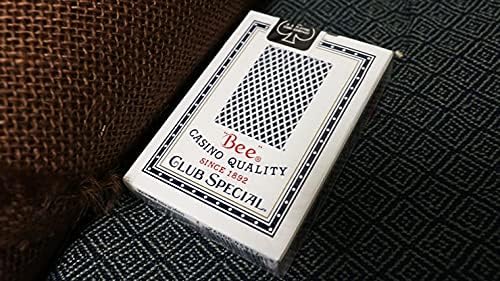 Miniatura 2 de Murphy's Magic Supplies, Inc. Bee Lotus Casino Grado (Azul) Juego de cartas