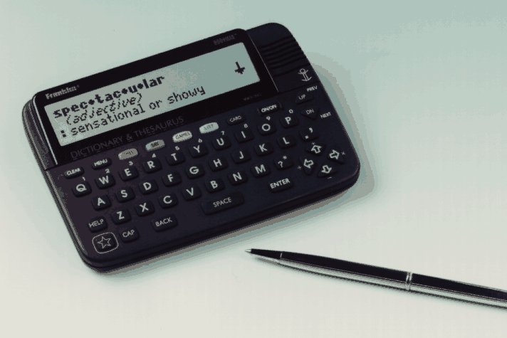 Speaking Merriam-Webster Dictionary & Thesaurus: BOOKMAN(R) (Electronic speaking desktop model)