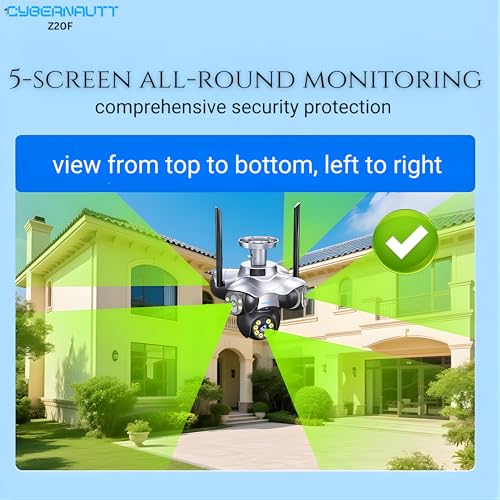 Image of XUGA Cybernautt Z20F 25MP 5 Lens WiFi Camera | Ultra high resolution 25MP 5-lens system provides unmatched coverage. Built-in smart wireless WiFi connectivity for homes.
