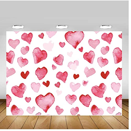 Fotohintergrund für Fotostudio, Hochzeit, Vinyl, 2,1 x 1,5 m, Rot – Bild 4