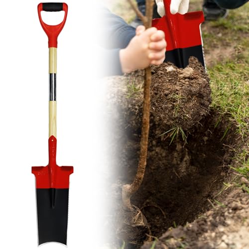 10 Best Shovel for Digging Up Roots: Top Tools for Root Removal Spade Garden Shovel,Steel Square Flat Spade Shovels for Digging with D Handle,Heavy Duty Trenching Shovel for Gardening Digging and Lawn Edging,Root Tool with Serrated Edges-47.2 Inches