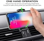 JIMISHA Car Phone Holder Phone Car Mount with Stick On Base Cell Phone Car Mount Sticky Adhesive Mount Holder for for 4 inches to 6.5 inches Smartphones