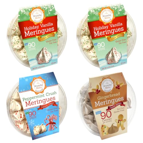 Krunchy Melts Original Meringue Cookies 4-Pack