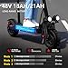 Electric Scooter Adults, 37 Miles Long Range, 34 Mph Max Speed, 11