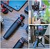 MT-08 Black Mini Tripod for Camera, 1/4" Screw Universal Tripod Compatible with DJI OSMO Pocket 3/Insta 360 x 5/OSMO 360/Sony/Canon/Nikon Fuji, Extendable Handheld Vlogging Video Filming Table Stand #2