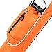 Orlimar Pitch ’n Putt Lightweight Sunday Golf Bag with Stand, Ultra-Light Carry Design, Two-Way Divider Top, Shoulder Strap, Compact Carry Golf Bag for Men & Women, Orange