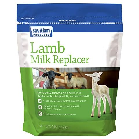 Sav-A-Lam® Lamb Milk Replacer | 8 Pound ( 8 LB) Pouch Cover