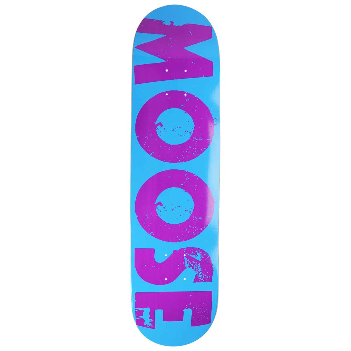 Skateboard Deck Bold Logo Blue 8.25"