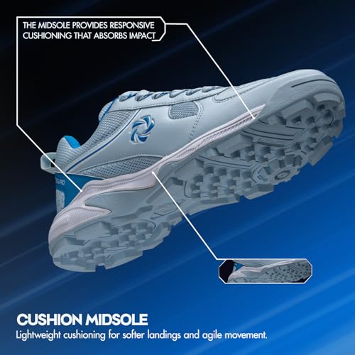 Image of SOLPRO Power Max Cricket Shoes | Cross Terrain Traction | Smooth Pivot Zone Movement | Lightweight Cushion Midsole | Breathable Airflow Upper