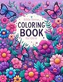 Bible Verse Coloring Book for Girls: Relaxing, Inspiring, and Uplifting Bible Verses for Girls to Color and Reflect On