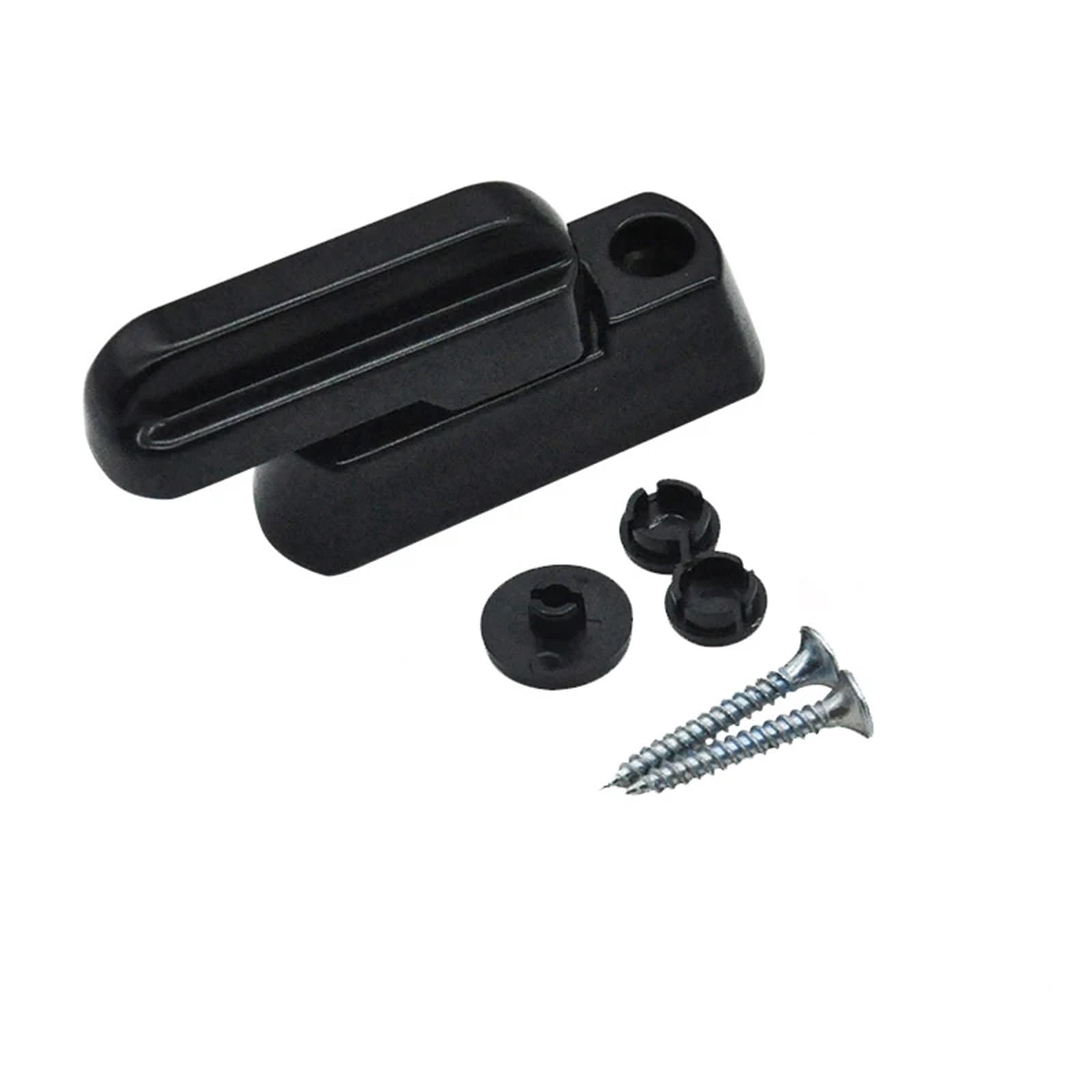 Serrure de porte de fenêtre en zinc avec verrouillage de sécurité UPVC noir