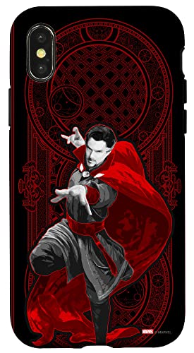 Custodia per telefono Marvel Doctor Strange per iPhone e Samsung Galaxy; Marvel Doctor Strange in the Multiverse of Madness Custodia per telefono; Doctor Strange Custodia per iPhone; Custodia protettiva Marvel per il tuo iPhone o Samsung; Custodia per telefono Marvel nera