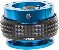 Vista 23 de NRG Innovations SRK-210BK/BK Kit de liberación rápida (cuerpo negro / anillo pirámide negro)