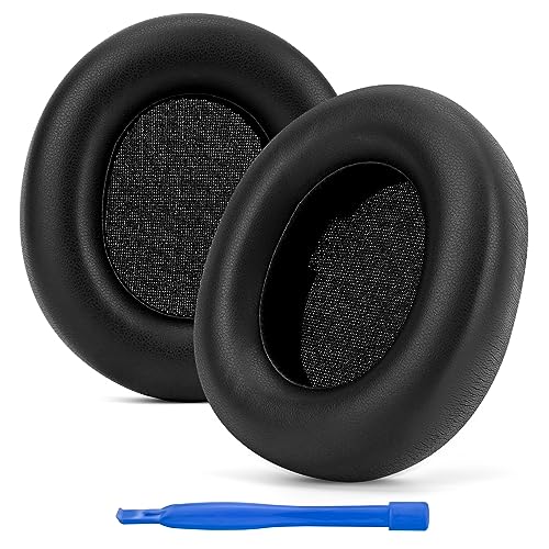 Repuesto Almohadillas para Auriculares Linkidea para SteelSeries Arctis Nova Pro Wireless, Almohadillas de Cojín (Cuero Proteico/Negro) miniatura 1
