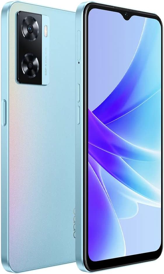 OPPO A57s Dual-SIM 128GB ROM + 4GB RAM (GSM Only | No CDMA) Factory Unlocked 4G/LTE Smartphone (Sky Blue) - International Version