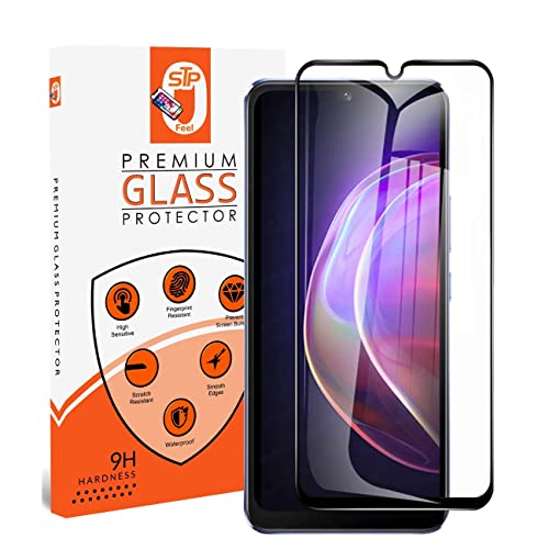 Image of Advanced Premium Tempered Glass Screen Protector Compatible for Samsung A14 (4G /5G) / F14 / M14 / A22 5G / F42 5G Edge to Edge Coverage