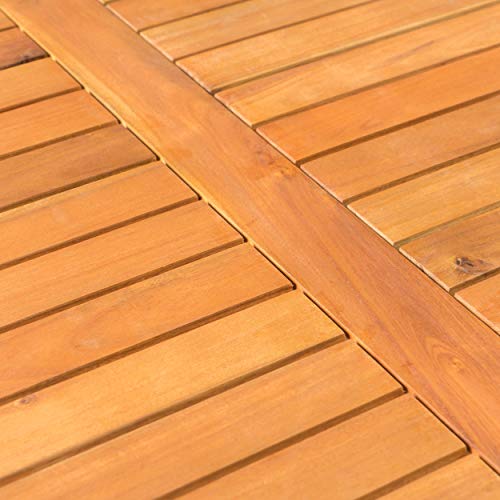 Christopher Knight Home Perla Outdoor Acacia Wood Coffee Table, Teak Finish Brown #TOP4