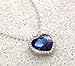 Lily joyas azul Heart of Ocean Titanic con cristales de Swarovski collar...