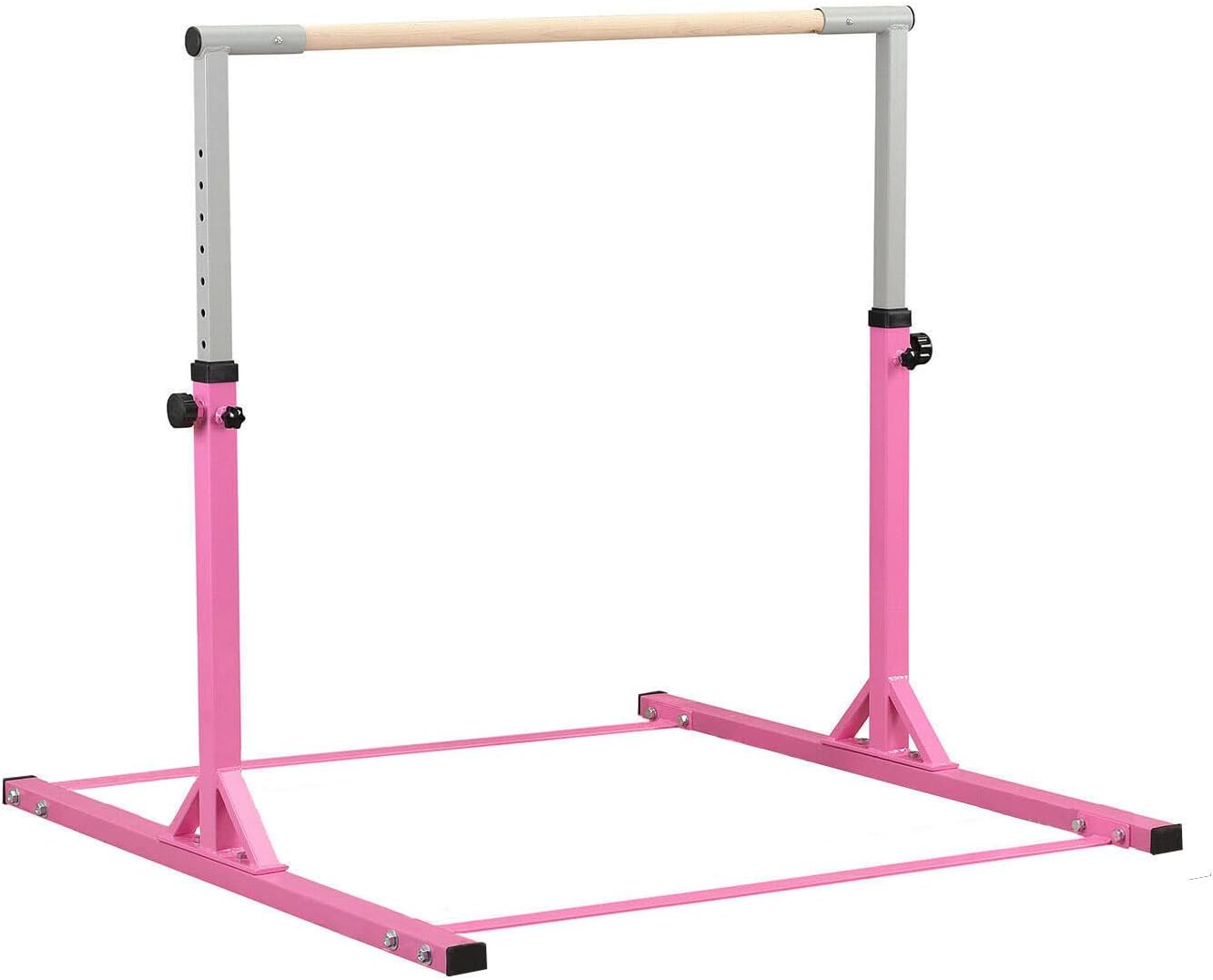 Gymnastic Bar Kids Horizontal Bar Gymnast High Bars Home Gym Equipment Beech Wood
