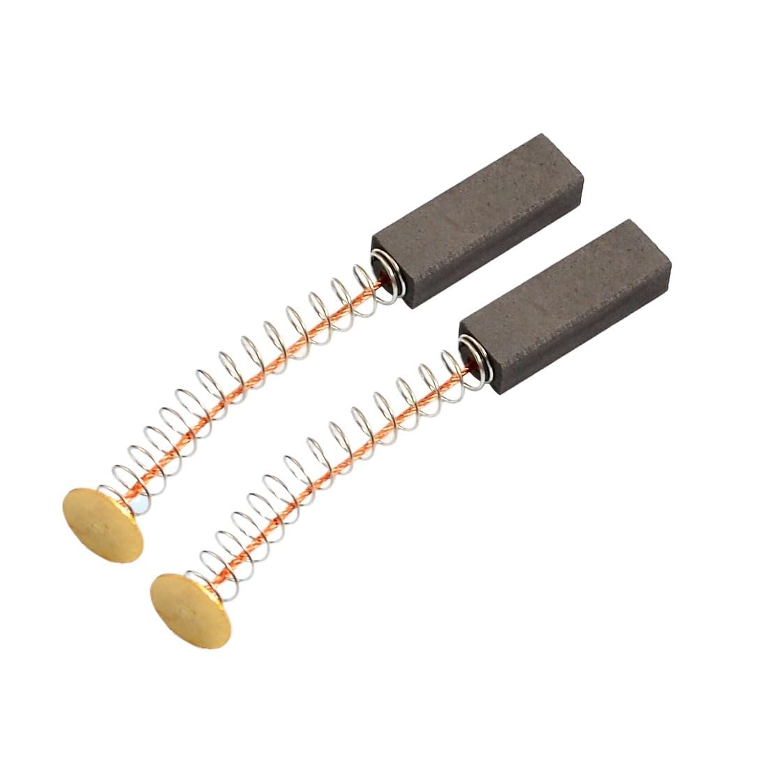 2 x szczotka węglowa do silnika 6 x 8 x 24 mm, części zamienne do szlifierki kątowej, elektronarzędzie do cięcia i polerowania.