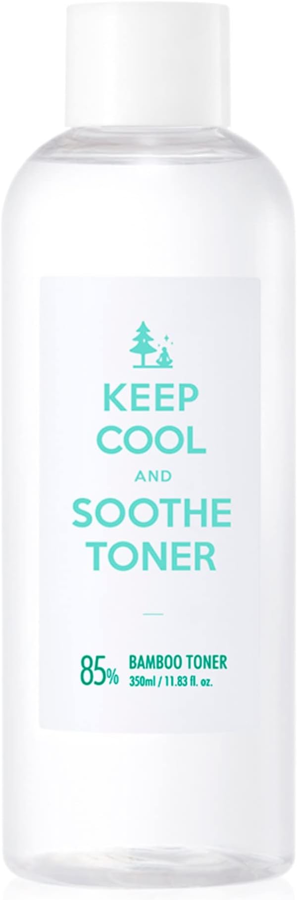 KEEP COOL Soothe Bamboo Face Toner 11.83 fl. oz - Instant Soothing & Ultra Hydrating Moisturizer with Hyaluronic Acids – Protecting Skin & Pore Minimizing, Fragrance-Free