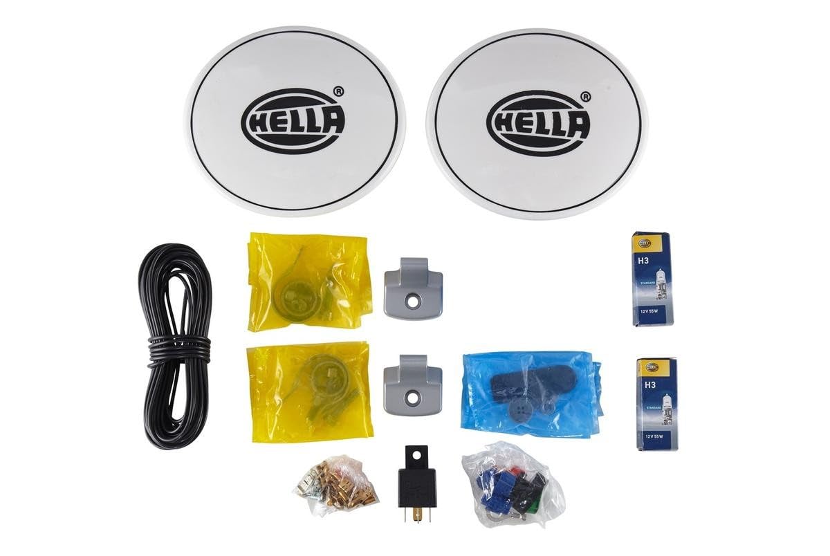 HELLA 1F4 007 893-921 FF/Halógena-Juego de faro luz de carretera - Comet FF 200 - 12V