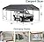 CAJUCA Outdoor Large Metal Carport, 12X20 FT Heavy Duty Metal Carport Canopy, Car Tent Garage Shelter, All-Weather Outdoor Storage Tent