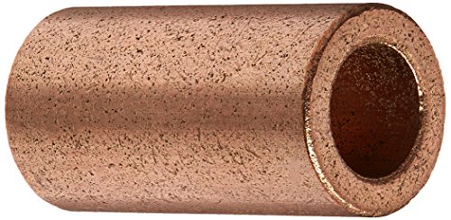 Bunting Bearings EP050716 Sleeve (Plain) Bearings, Powdered Metal, SAE 841, 5/16
