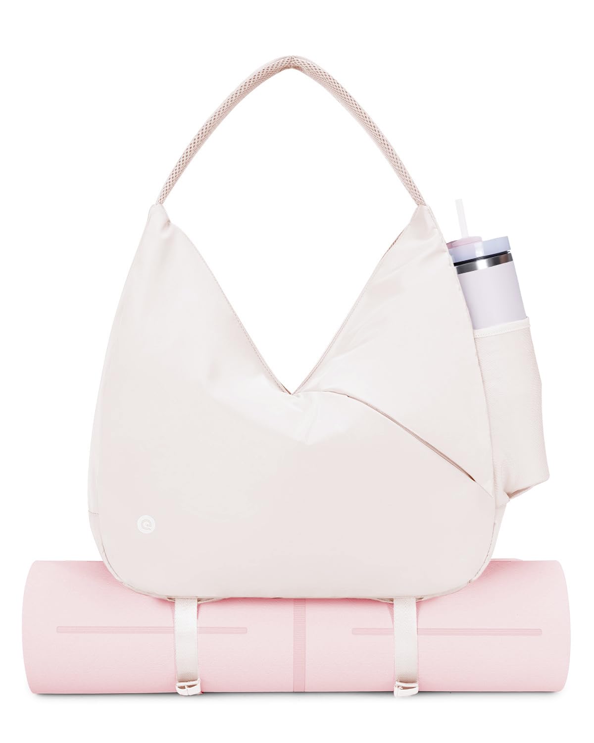 Ceneda Large Gym Bag for Women with Hidden Yoga Mat Holder & Shoe Compartment & Wet Pocket, Sports Duffle Bag for Travel