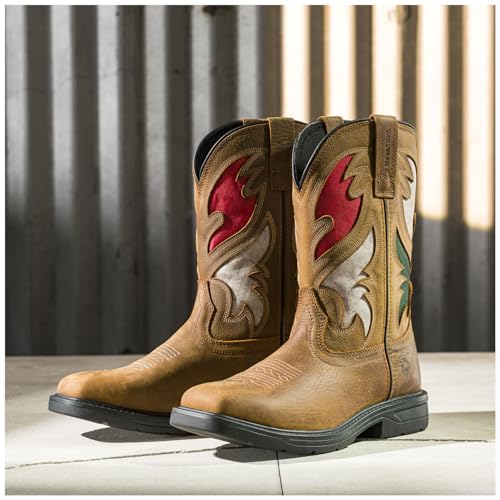 Image of Wolverine Rancher Flag Steel Toe Wellington