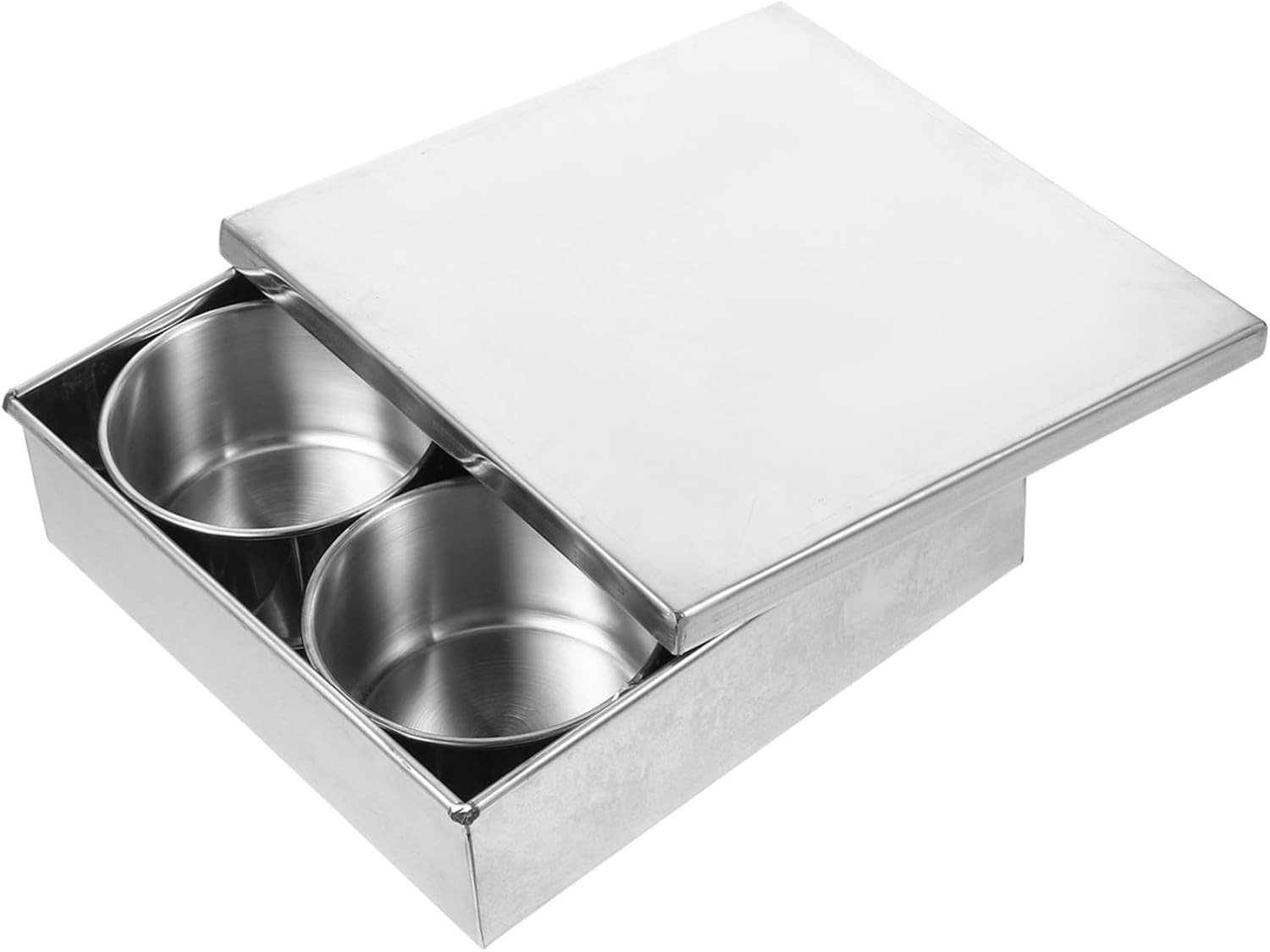 Spices Box Spoon 1 Set Square Containers Lids Kitchen Condiment Container Seasoning Storage Jar