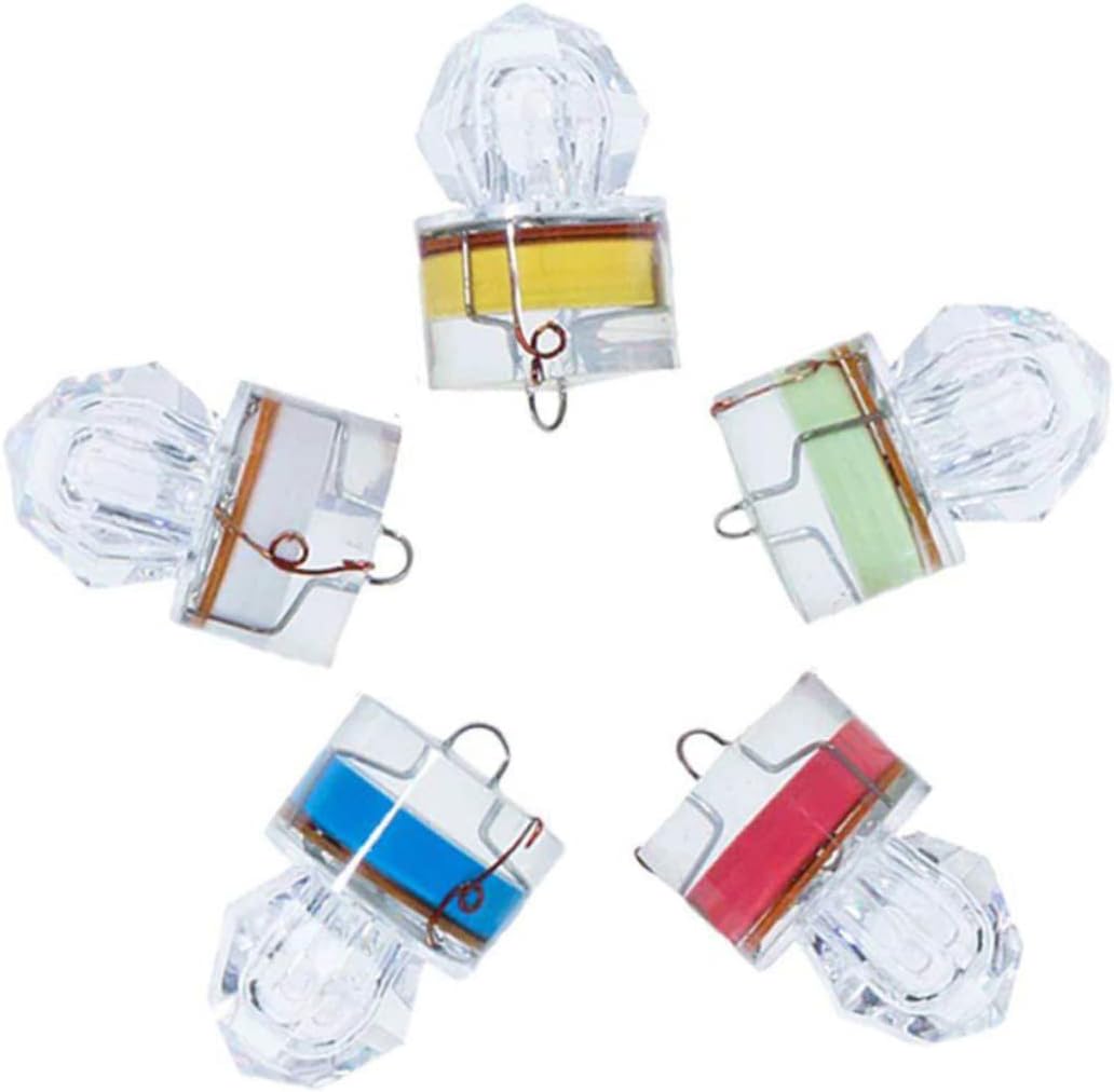 10 Pcs Fishing Lure Light Deep Drop Fishing Light Underwater Fishing Light Fishing Lure LED Fish