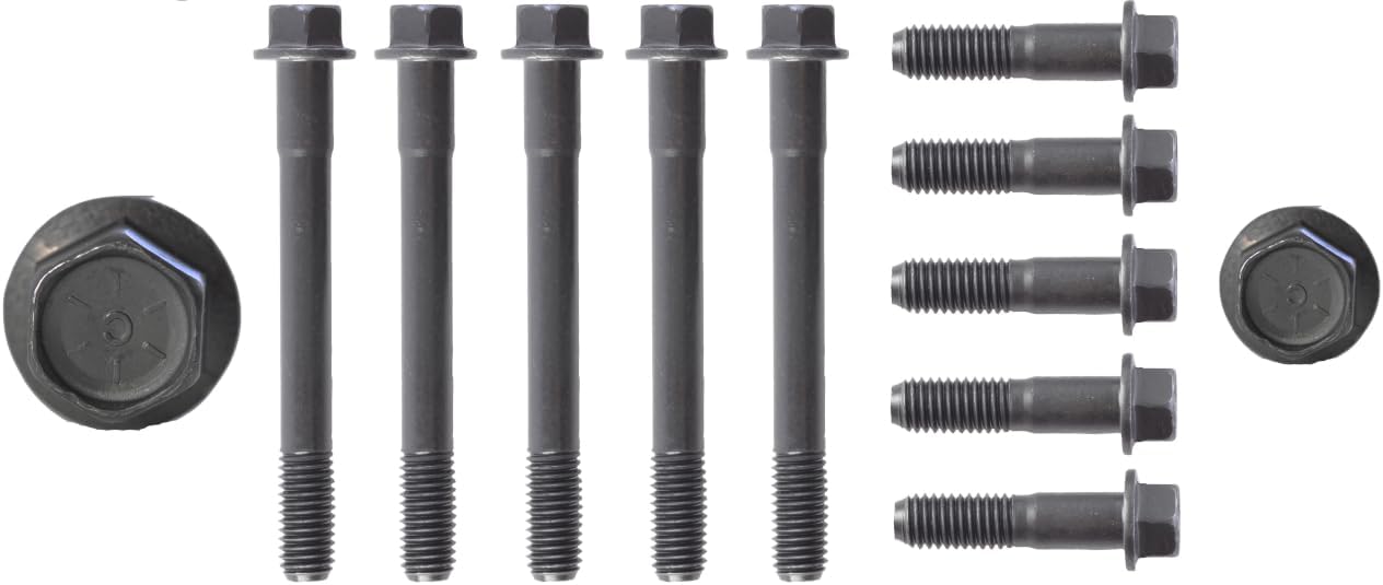 LowPricedAutoParts Head Gasket Set with Head Bolts compatible with 98-03 Dodge/Jeep 5.9L/360