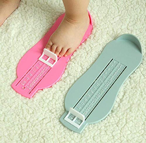 Woiwo 3Pcs Baby Foot Measuring Device Family Children Buying Shoes Small Foot Measuring Device With Scale 0-8 Years Old #TOP1