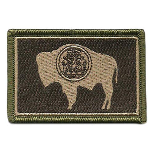 Gadsden and Culpeper Tactical State Patch - Wyoming - View Colors