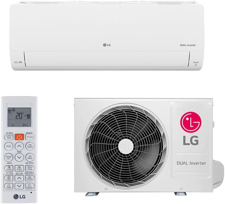 LG Dual Inverter Voice 12000 BTUs — melhor ar condicionado split 2026