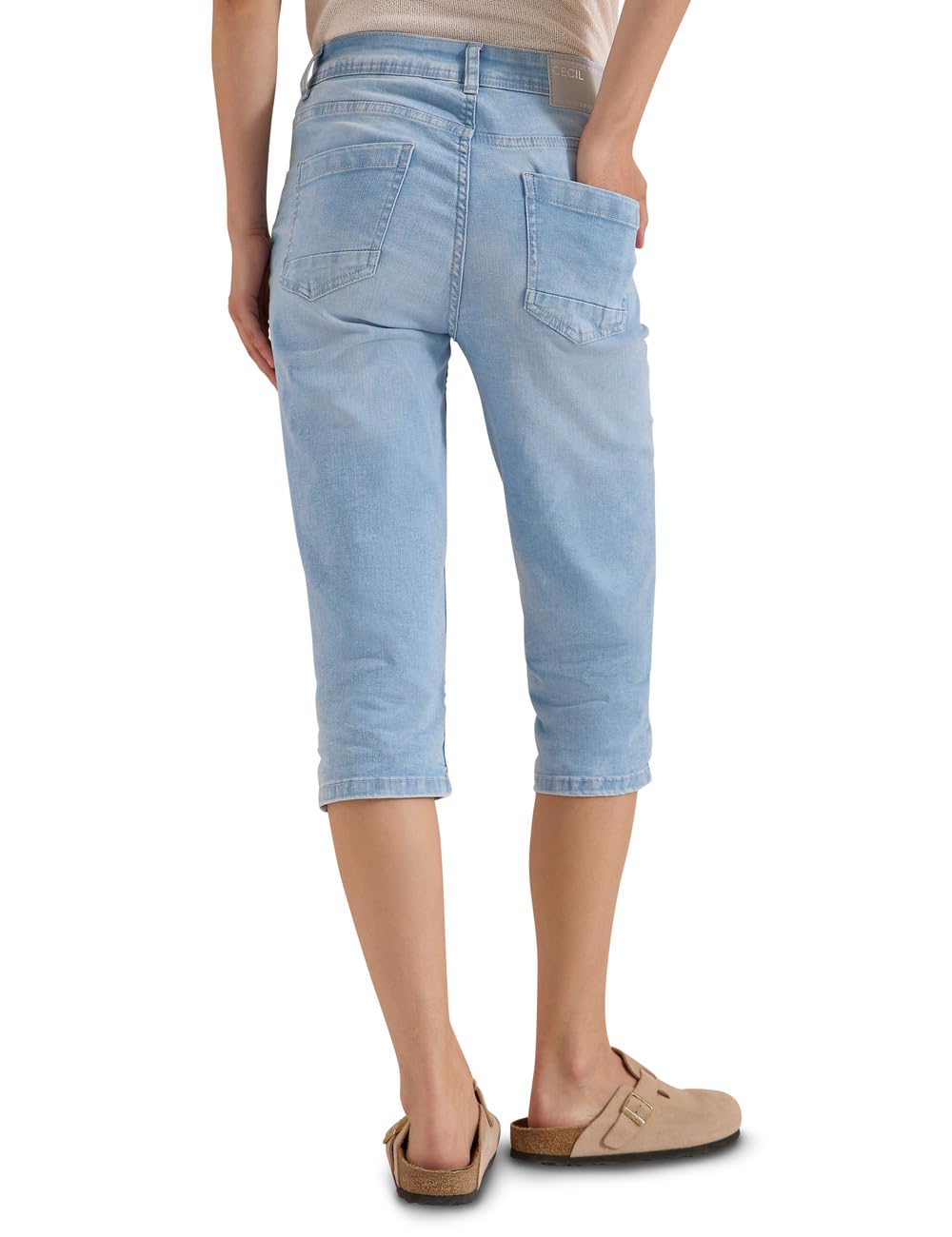 Cecil Damen Slim Leg Capri Jeans 3818496