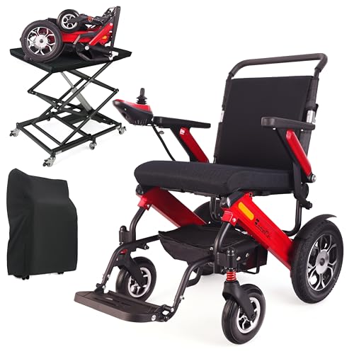 35+ Miles Range Electric Wheelchairs with Wheelchair Lift, 700W Motor