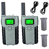 inYYTerトランシーバー 2台セット T667 USB充電式 VOXハンズフリー LED内蔵電灯 小型 軽量 特定小電力 さくらまつりアウトドア 花見 おやこかんけい 免許資格不要使用できる 総務省技術基準適合商品