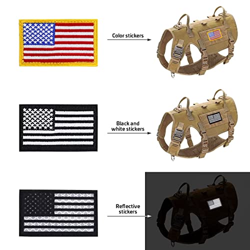 Forestpaw Tactical Dog Vest Harness With Handle,No Pulling Adjustable Dog Vest,Service Dog Vest With Pockets Heavy Duty For Medium Large Dogs,Brown M #TOP5